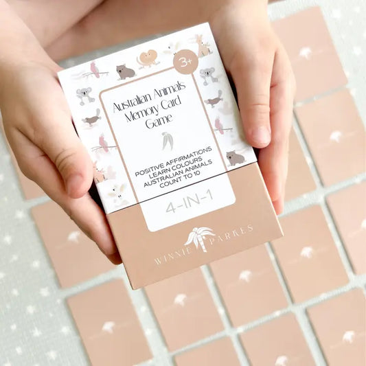WINNIE PARKES- Australian Animals Memory Card Game