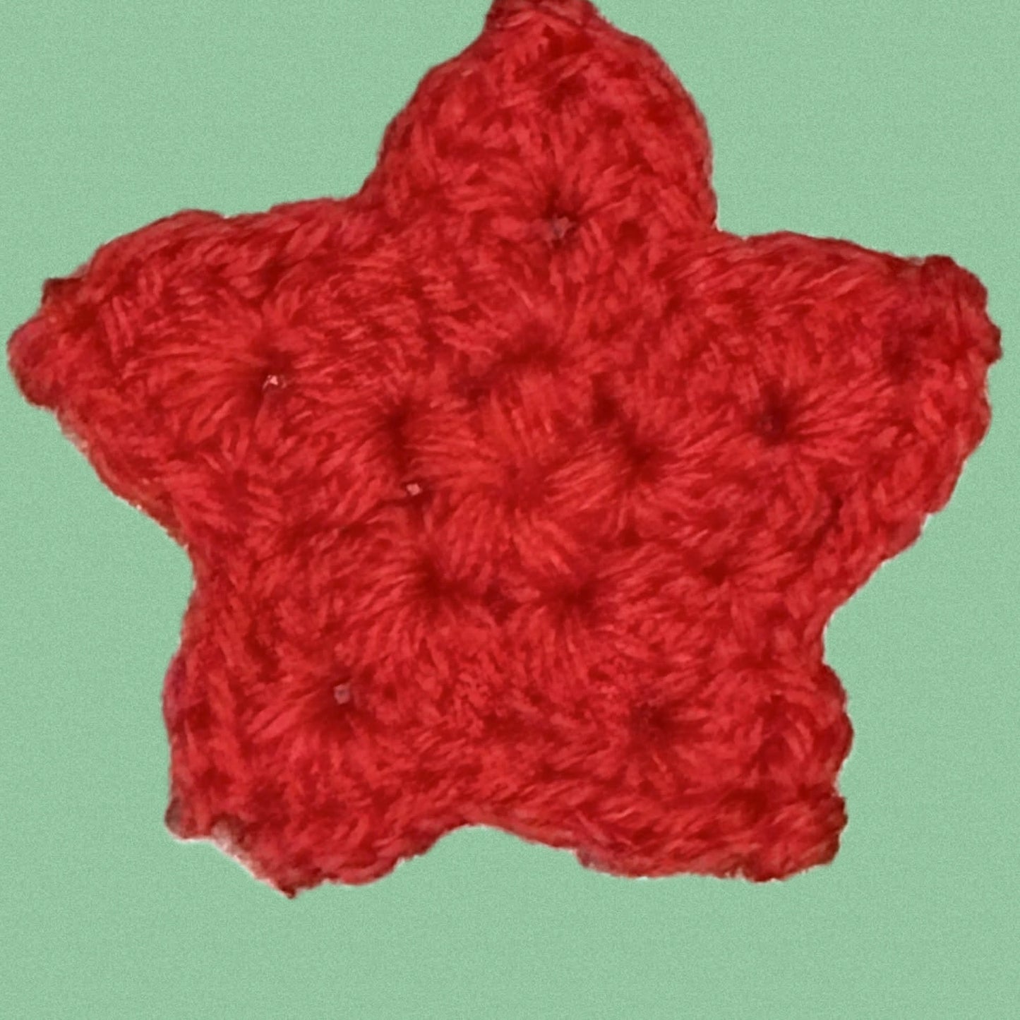 BEAKNITS- "STARRY ANGEL"- CROCHETED CHRISTMAS GARLAND