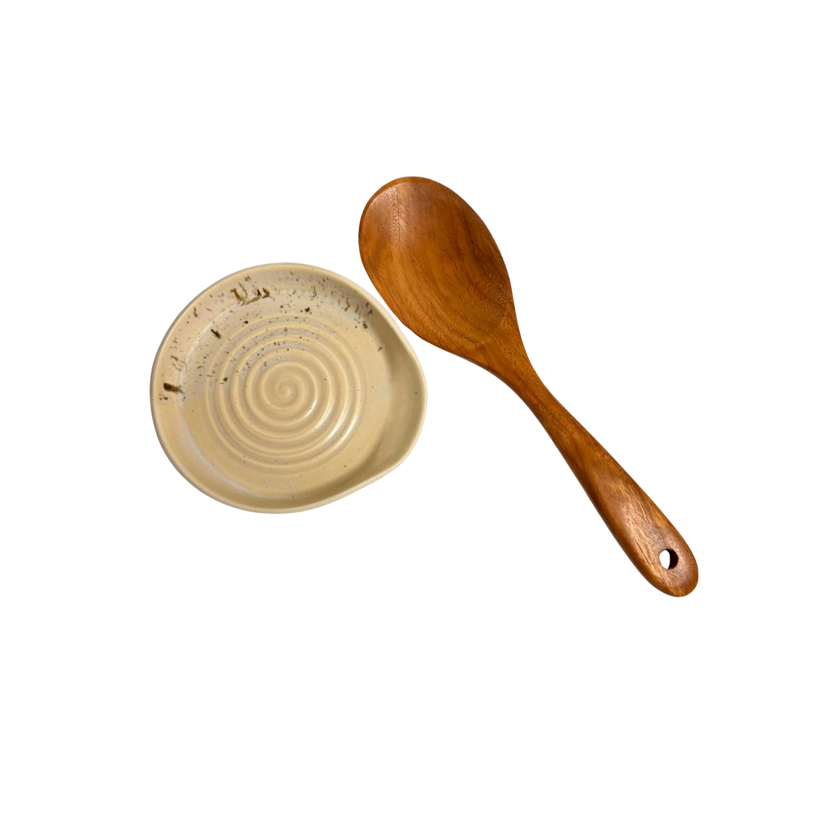 POTTERESS BY ALICIA - Spoon Rest - Coffee Splash