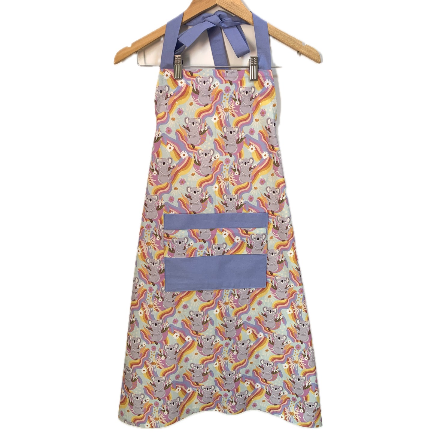 MUMMA WHOOPEE- "Koala Kaleidoscope" Christie Williams Fabric- APRON