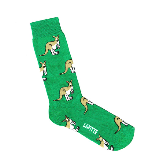 LAFITTE - Kangaroo Socks - Emerald Green