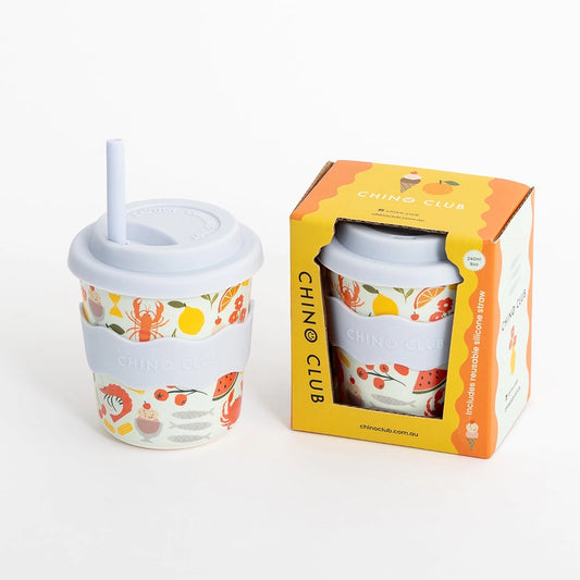 CHINO CLUB- Kids 8oz Reusable Cup- Amalfi