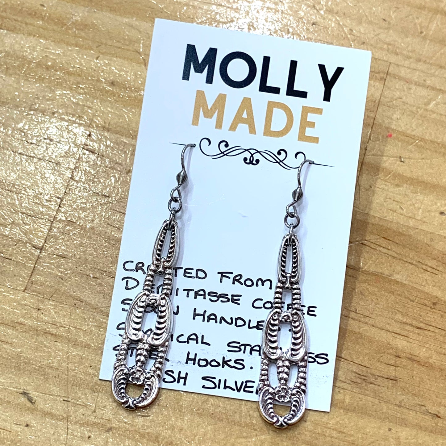 MOLLY MADE- "Decorative" Cutlery Earrings