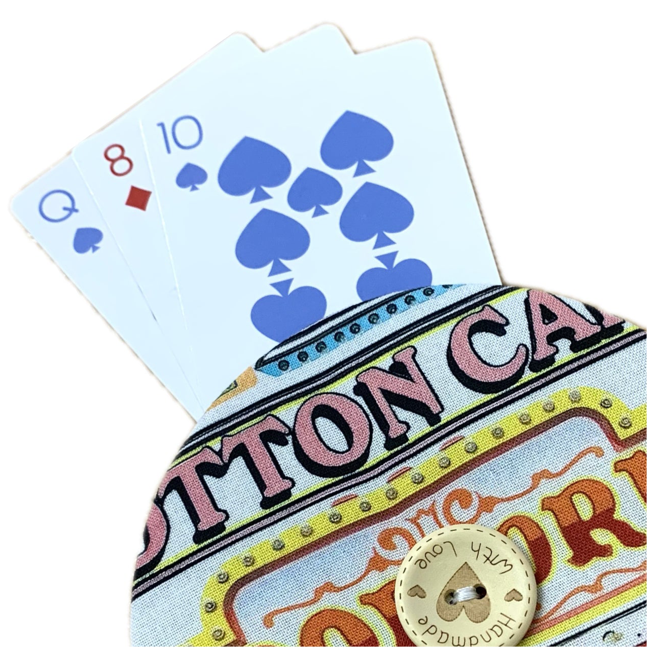OH SEW ROSY: Playing Card Holders- FAIRGROUND FOOD