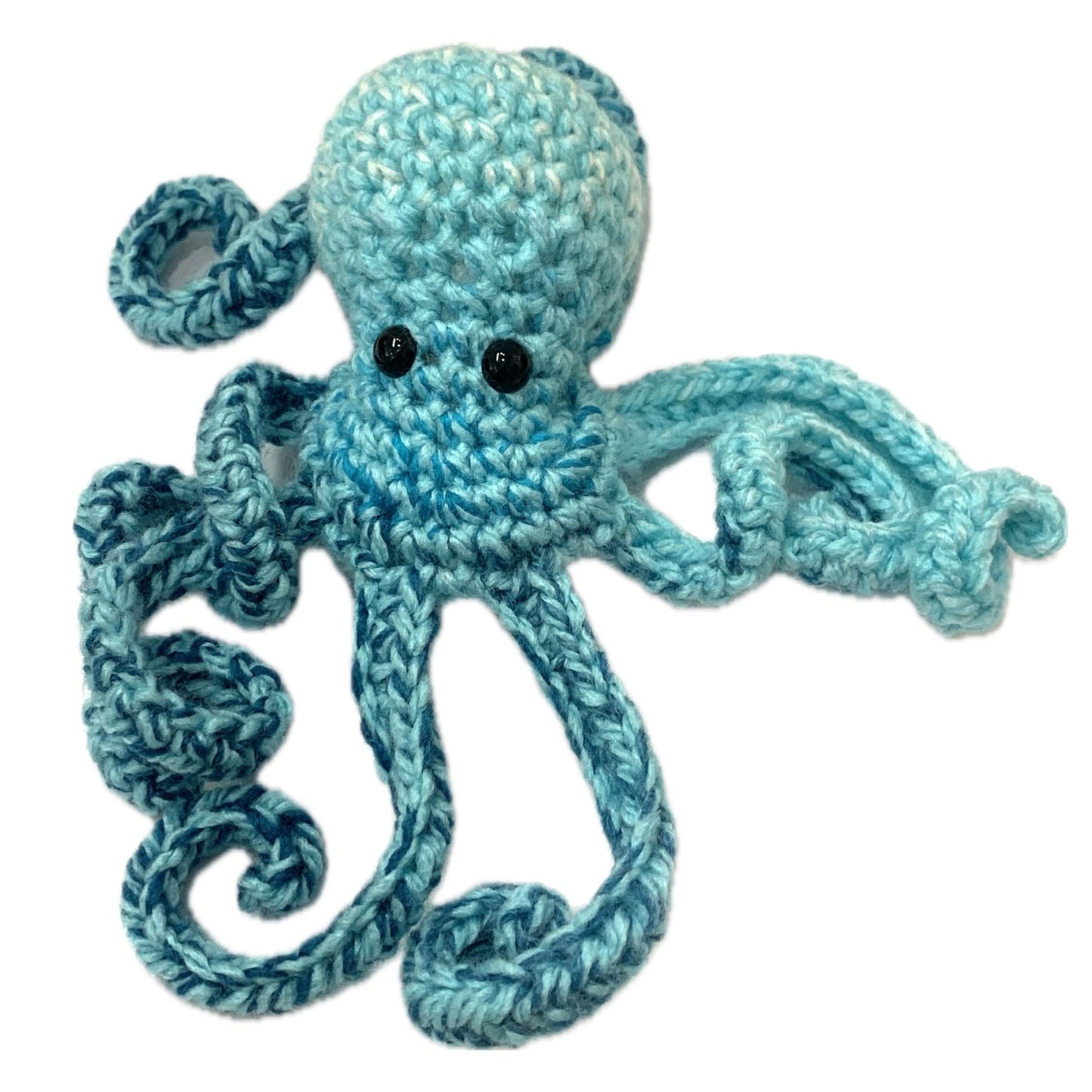 BEAKNITS- CROCHETED OCTOPUS - Pale Blue