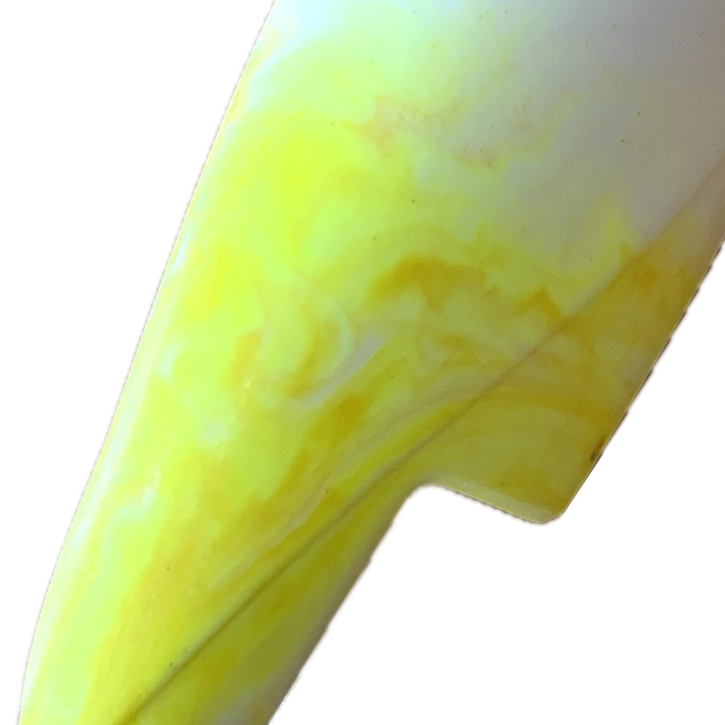 PETE CROMER - RESIN BUDGERIGAR #5 - Neon Yellow