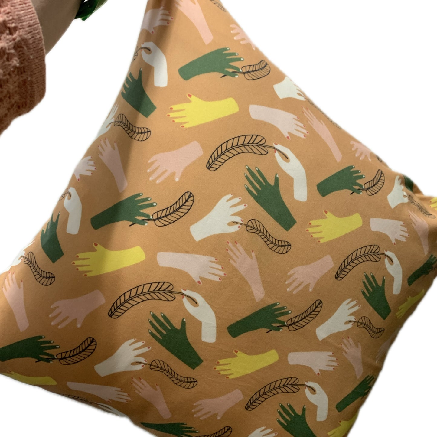 THIS BIRD HAS FLOWN - "Handy"- CUSHION COVER