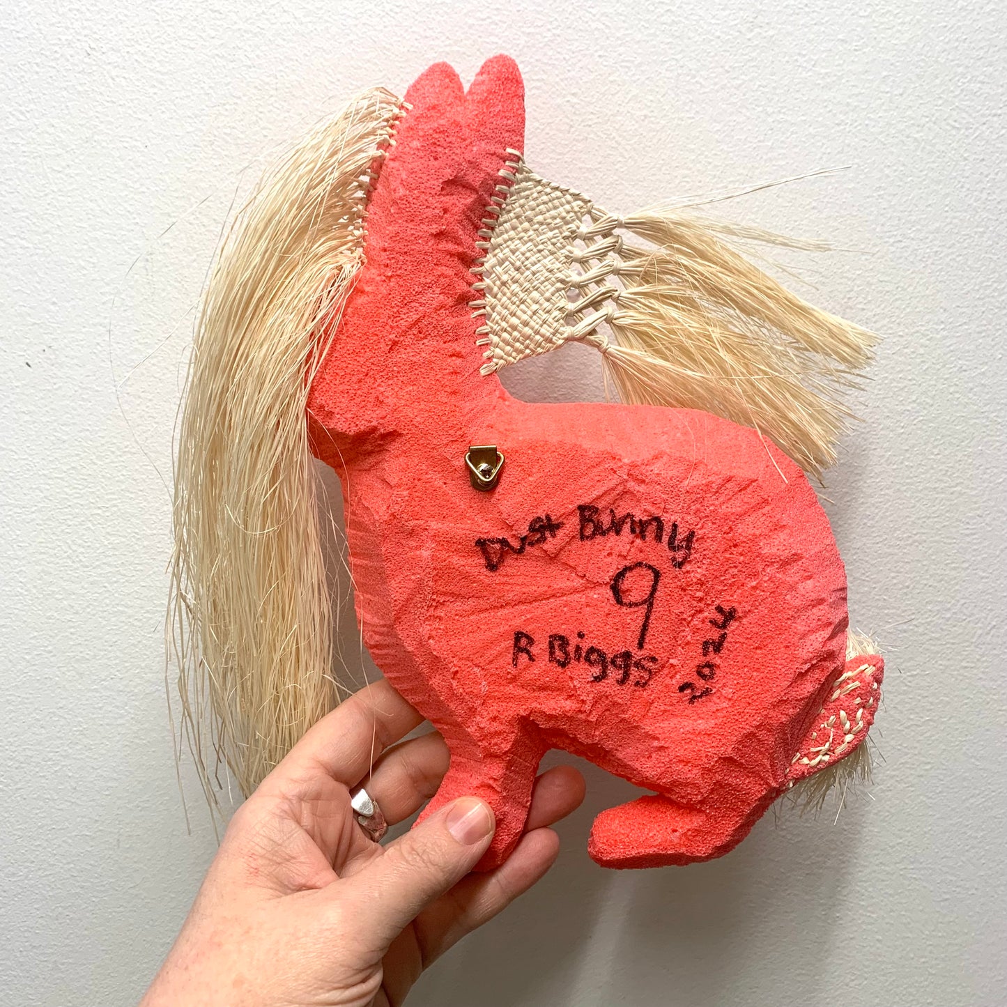 RAEWYN BIGGS ARTWORK - Dust Bunny #9- A Tidy House Exhibition Series