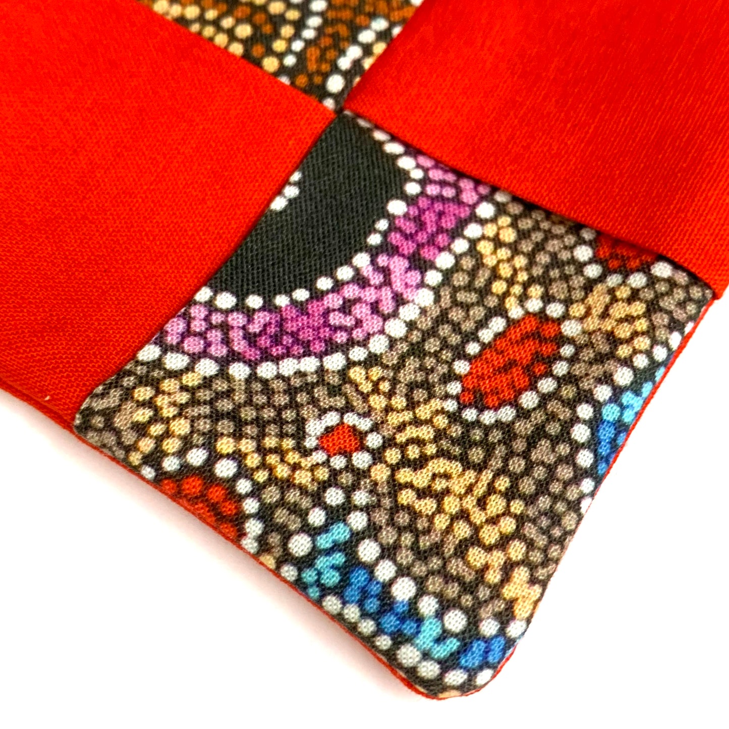 MUMMA WHOOPEE- SINGLE WINE GLASS SLIPPER/COASTERS- Rush Dreaming & Red