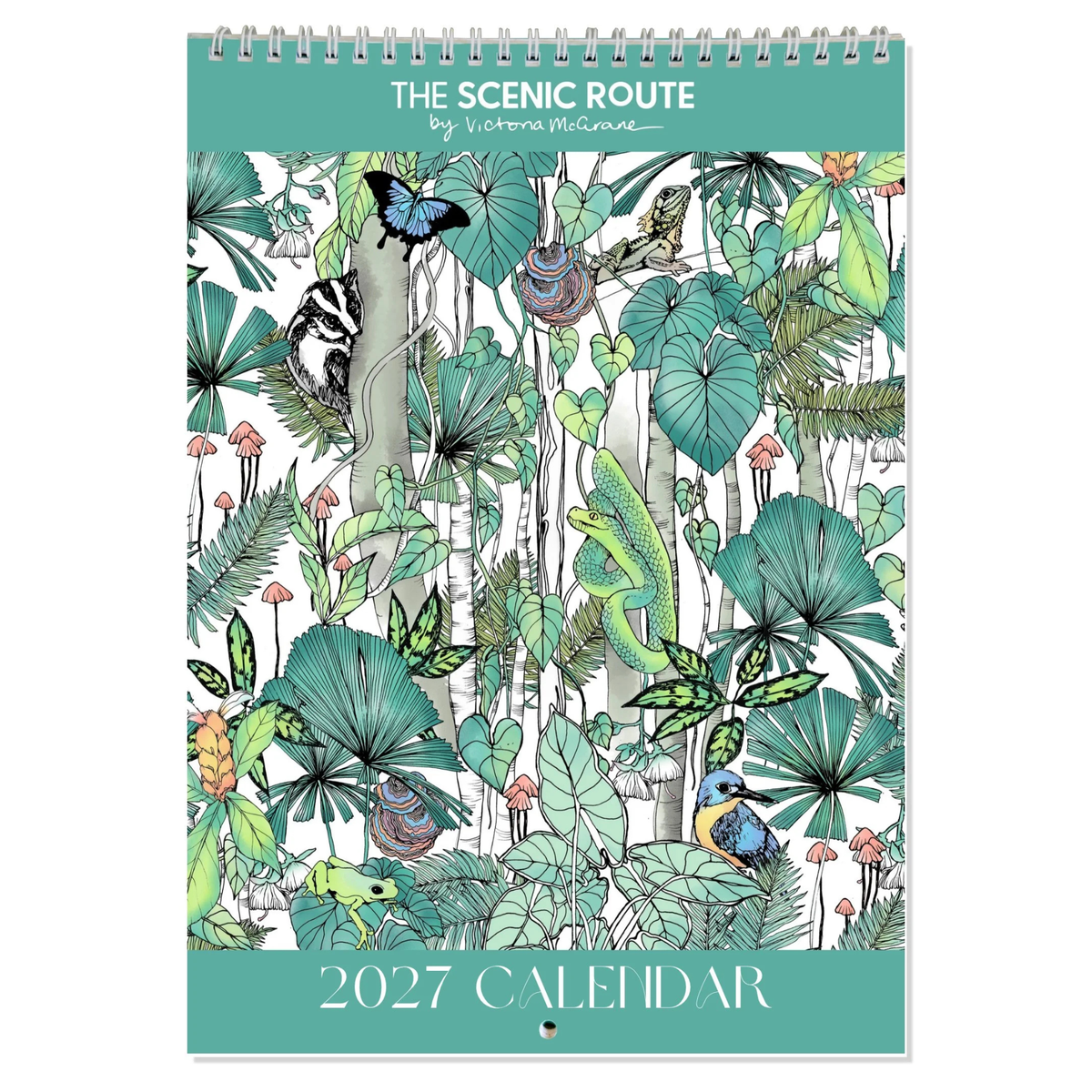 THE SCENIC ROUTE - 2027 A4 CALENDAR