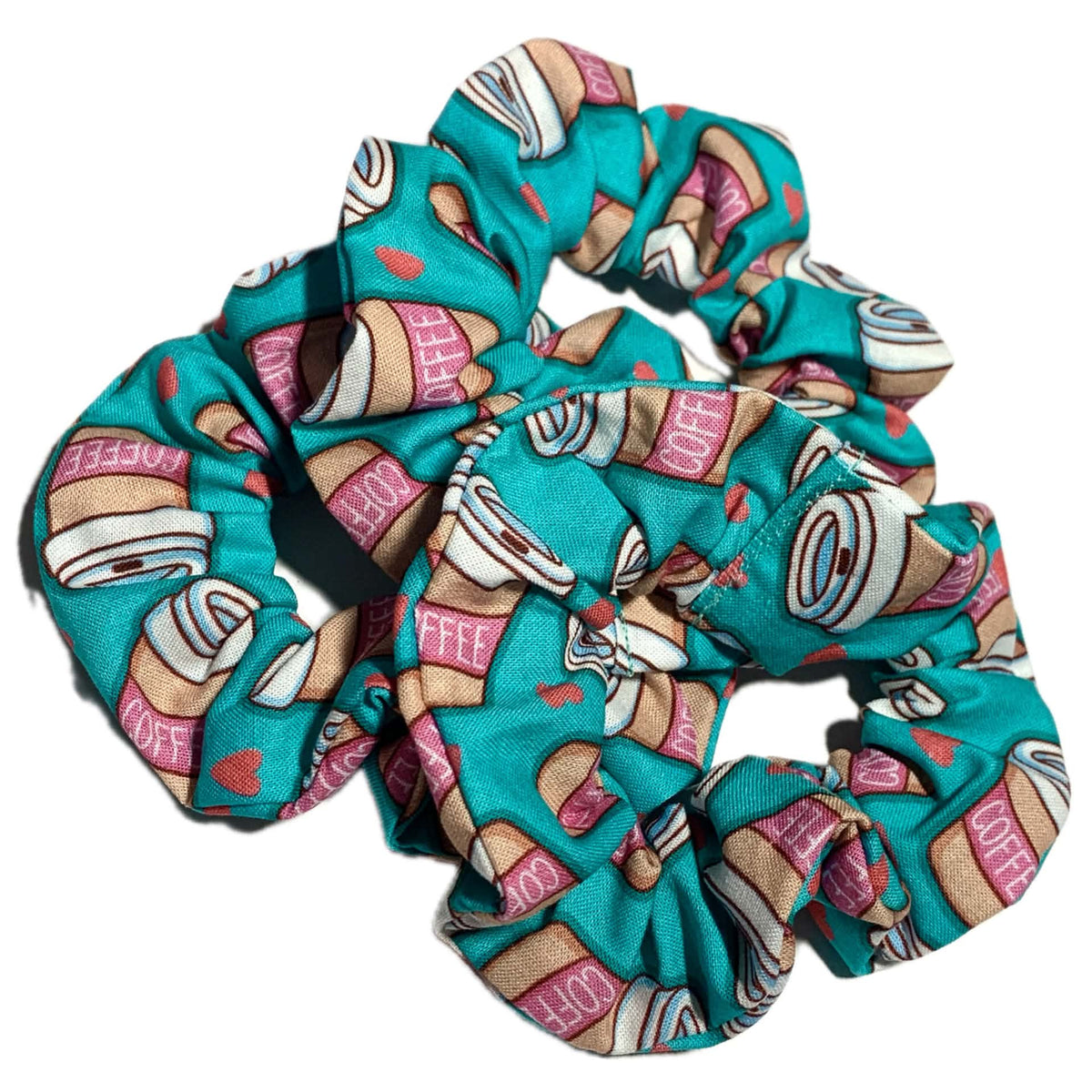 MUMMA WHOOPEE - "COFFEE LOVER" REGULAR SCRUNCHIES