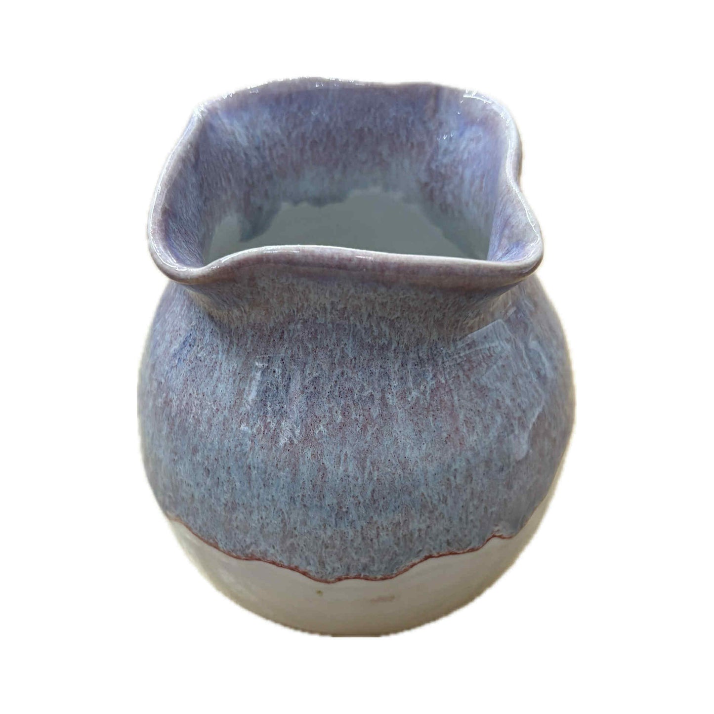 EARTH BY HAND- Pink and Blue Drizzle Vase 2