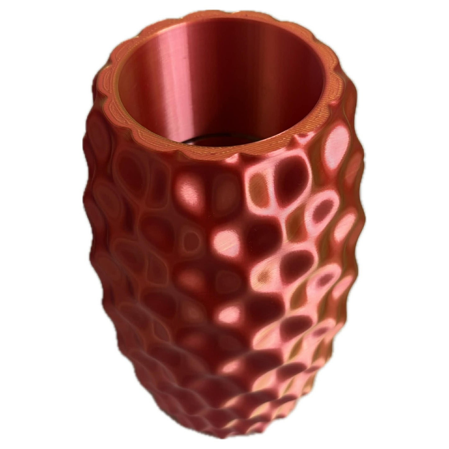DWAYNSKI.3D - "Dimpla" Vase - Sunfire Fade