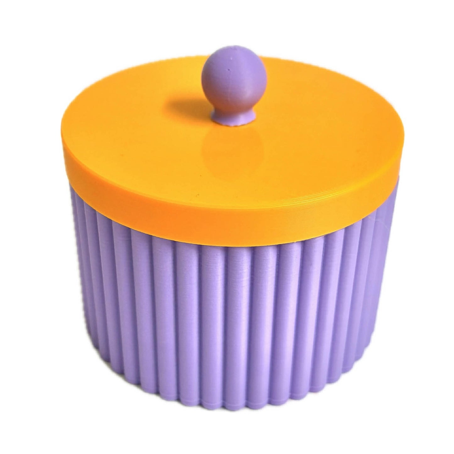 DWAYNSKI.3D - Royal Tray and Bowl Set - Purple and Orange