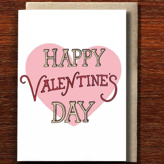 The Nonsense Maker- Happy Valentines Day - Greeting card