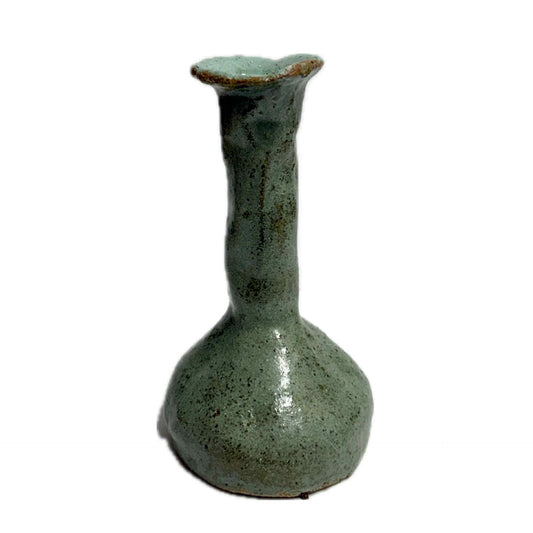 INSPIRED BY NATURE - Eucalyptus Bud Vase – Green and Bronze