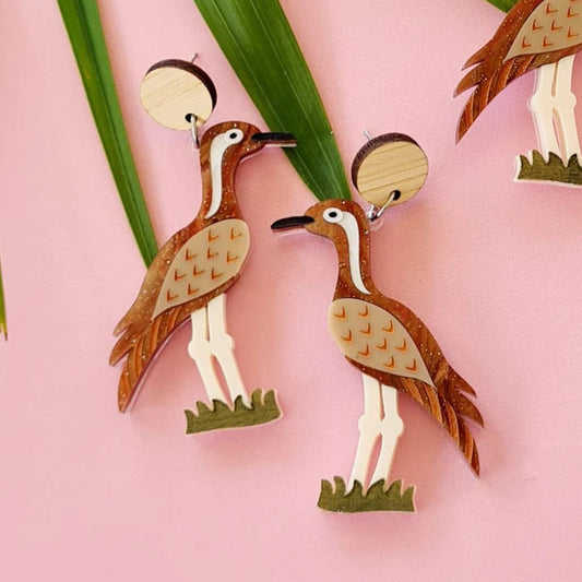 WAHBOO- Curlew Dangle Earrings