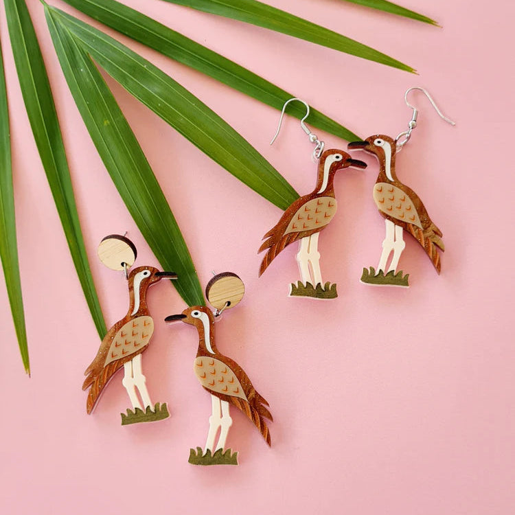 WAHBOO- Curlew Dangle Earrings