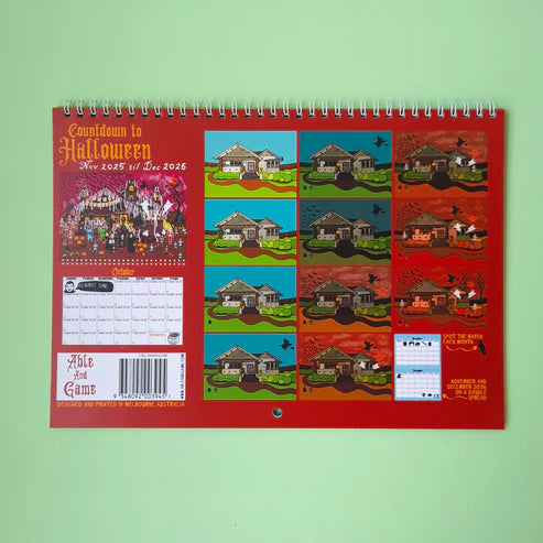 ABLE AND GAME - COUNTDOWN TO HALLOWEEN CALENDAR 2026