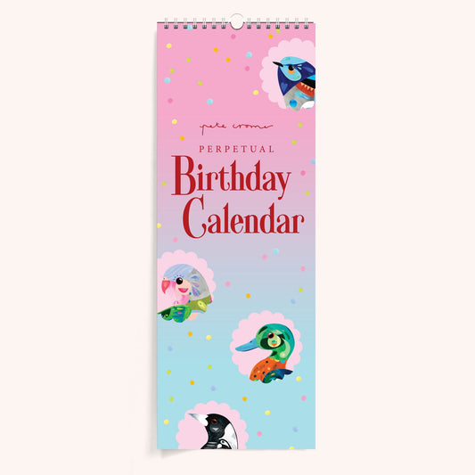 PETE CROMER - PERPETUAL BIRTHDAY CALENDAR