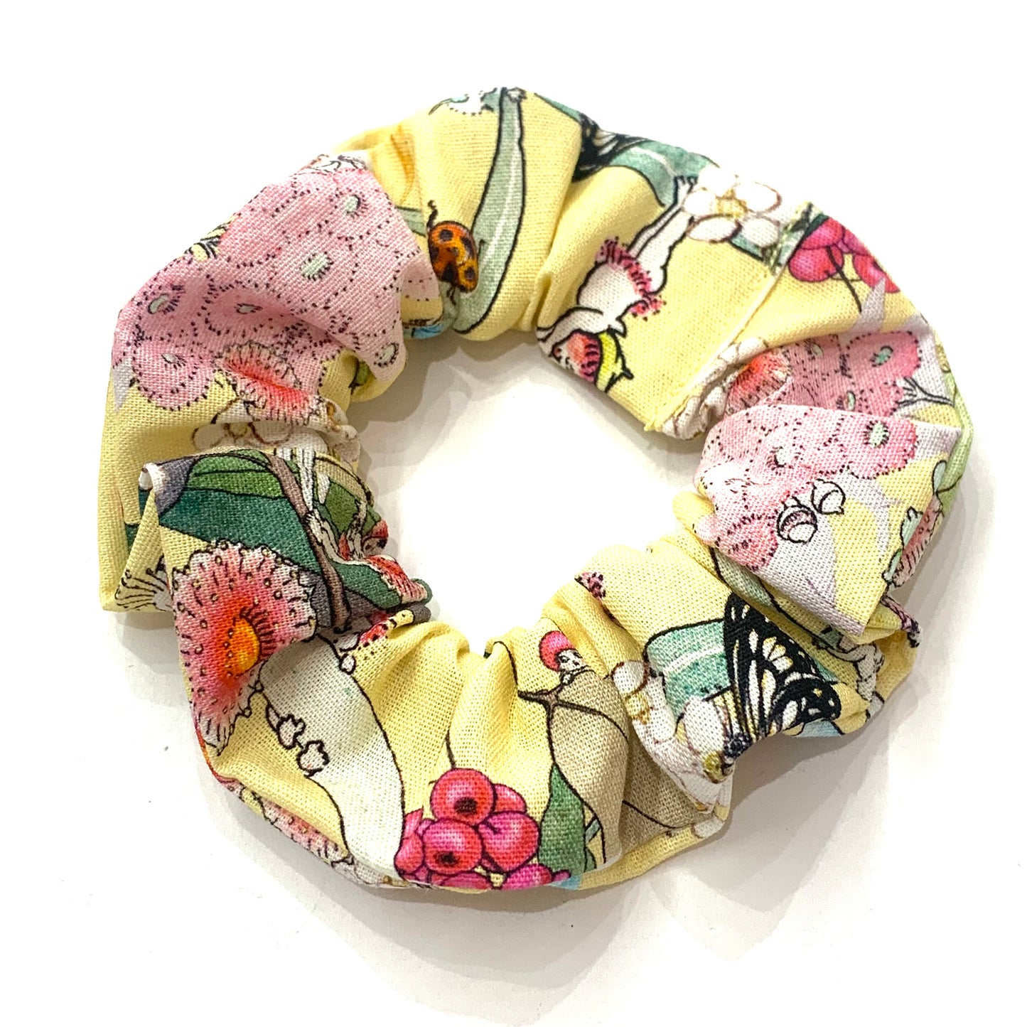 MAKIN' WHOOPEE - "Yellow Gumnut Babies" REGULAR SCRUNCHIE