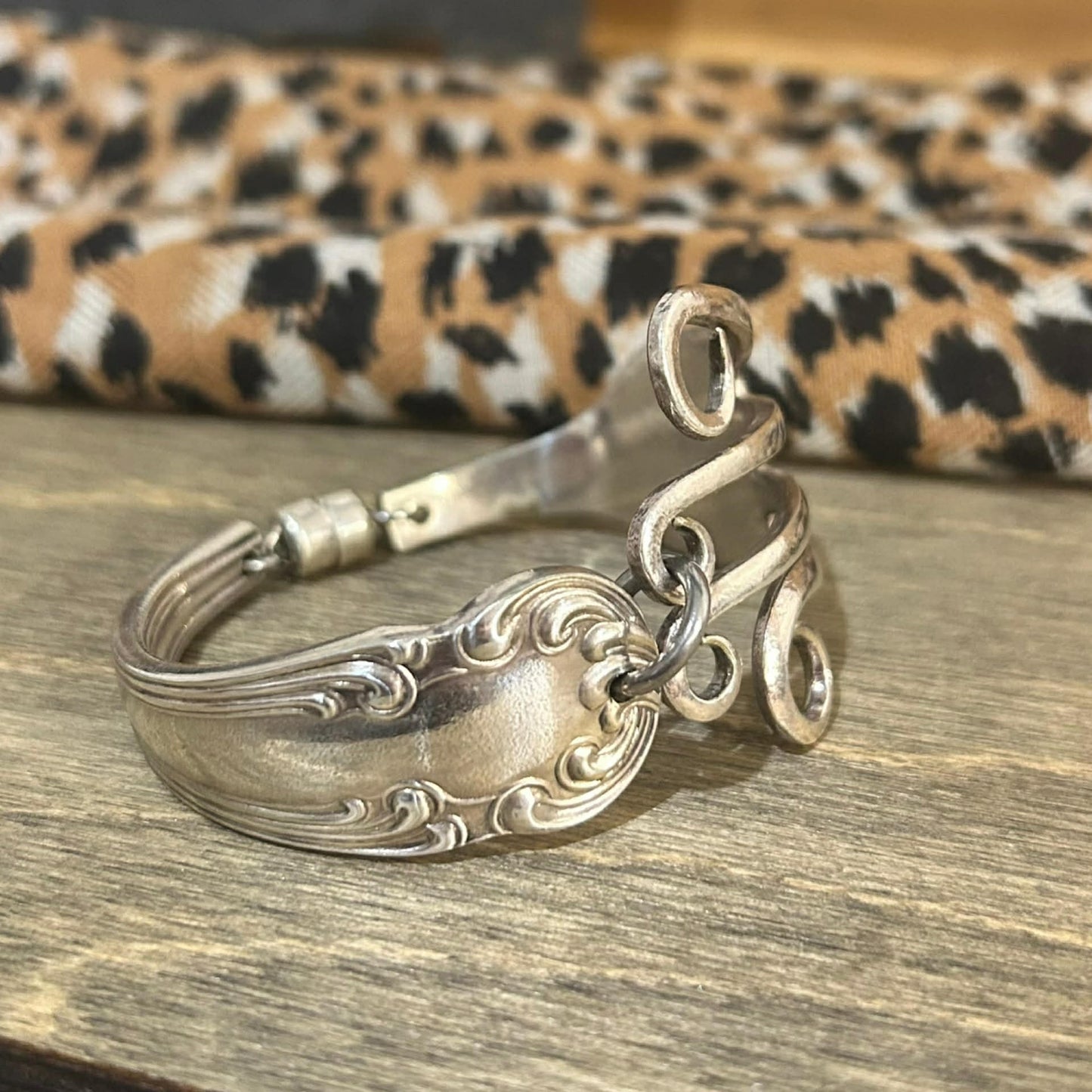 MOLLY MADE- Danish Silverware Fork Bracelet