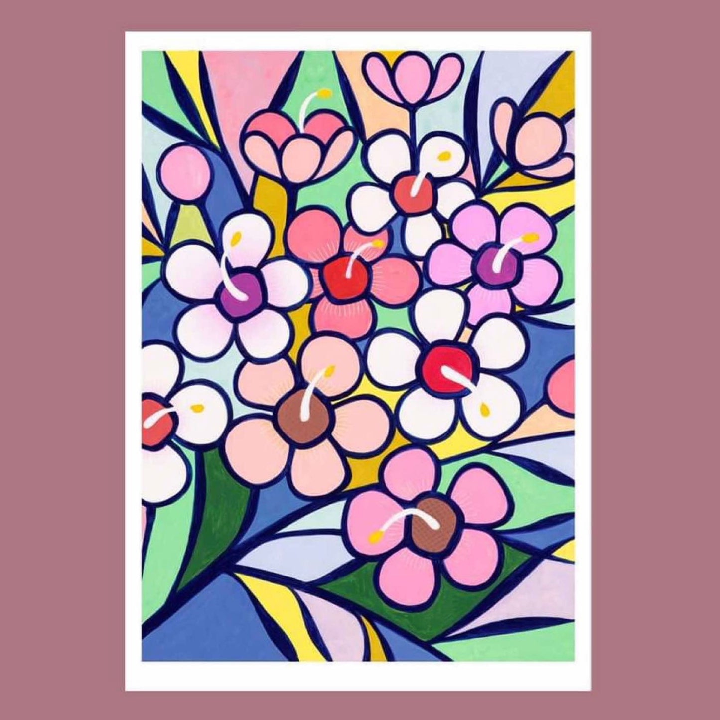 CLAIRE ISHINO- MEDIUM LIMITED EDITION A4 PRINTS- Wonderful Wax Flower
