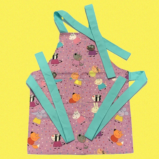 Teacups n Quilts - Peppa Pig- Kids Apron