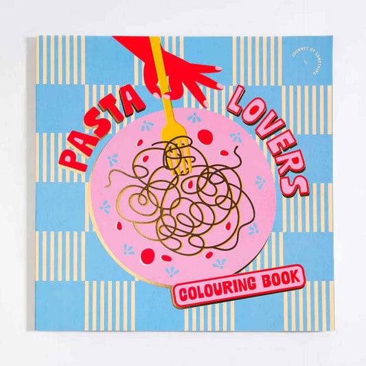 JOURNEY OF SOMETHING- PASTA LOVERS COLOURING BOOK