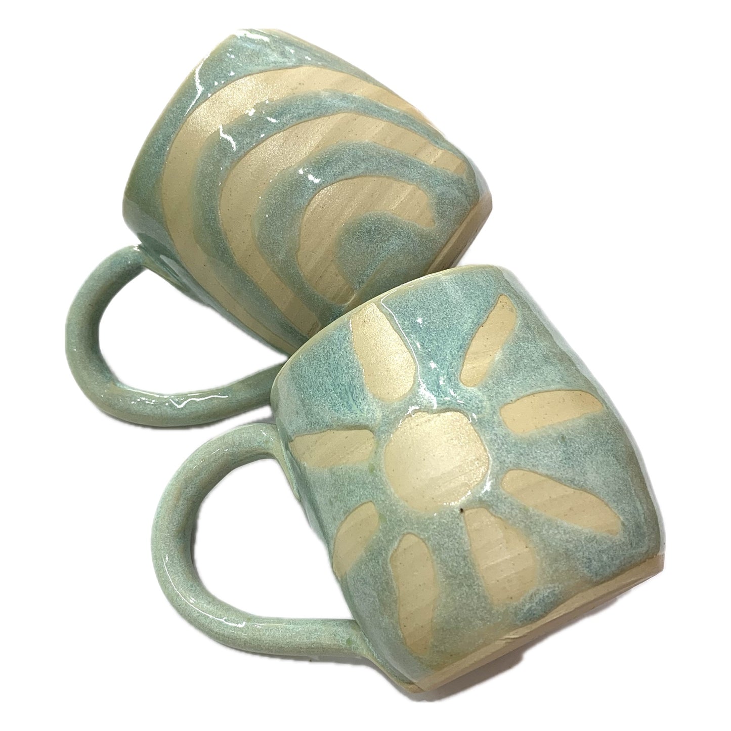 EARTH BY HAND- Green Resist Mug- Sunshine