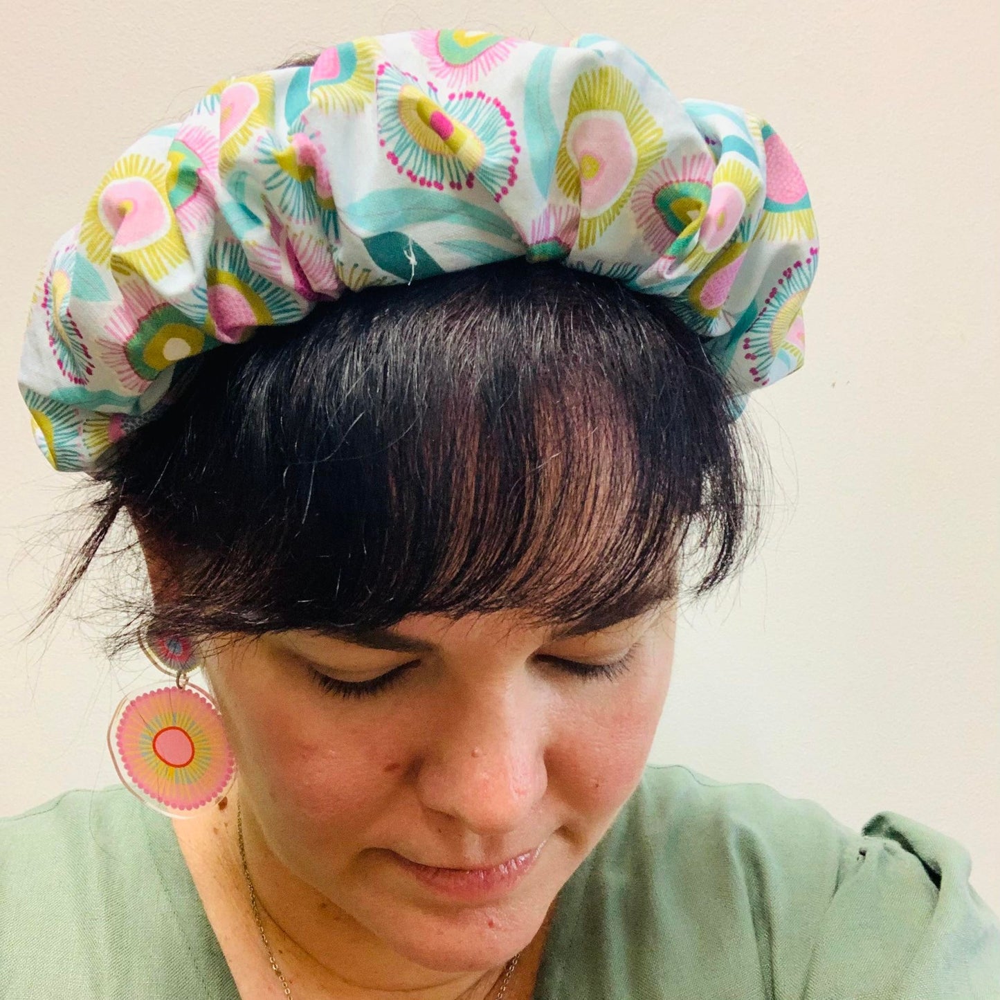 MAKIN WHOOPEE - "Autumn Floral" - JUMBO SCRUNCHIE HEADBANDS