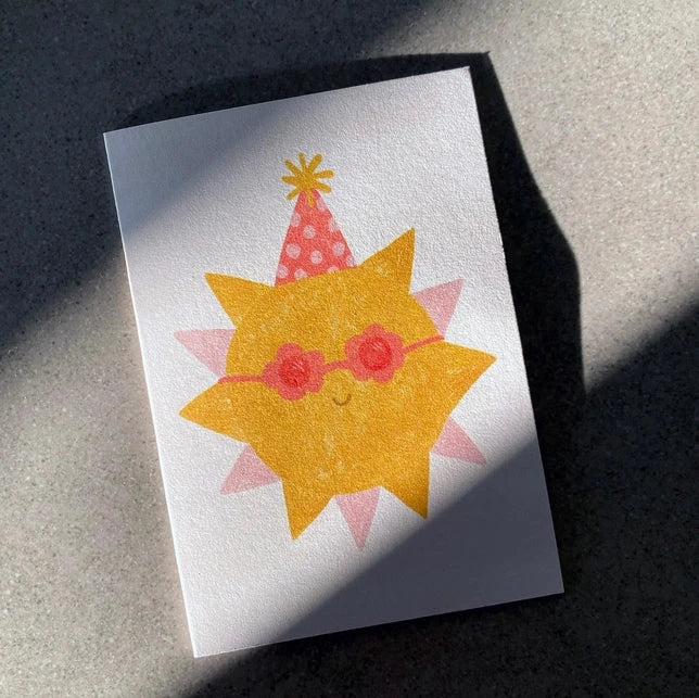 LAUREN SISSON STUDIO- "Sunshine" Mini Card