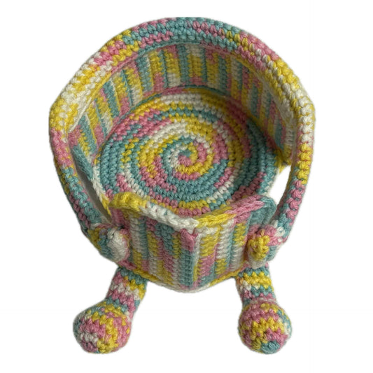 FIBRESCAPE - Book Reader Toilet Paper Holder - colourful pastels