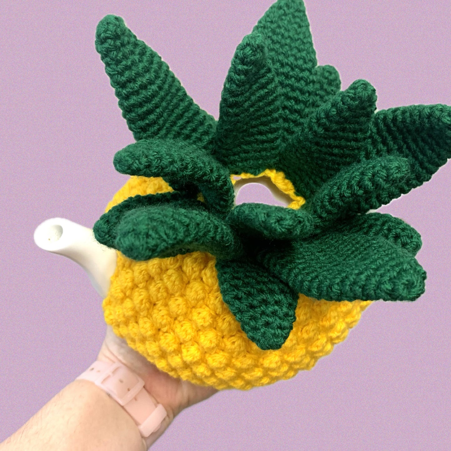 BEAKNITS- CROCHET TEA COSY - Pineapple