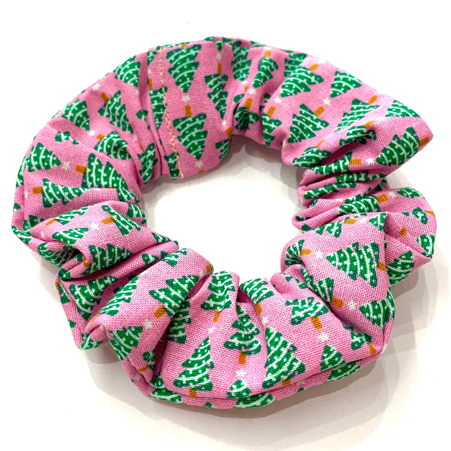 MAKIN' WHOOPEE - Regular "Pinkmas Trees" Christmas Scrunchies