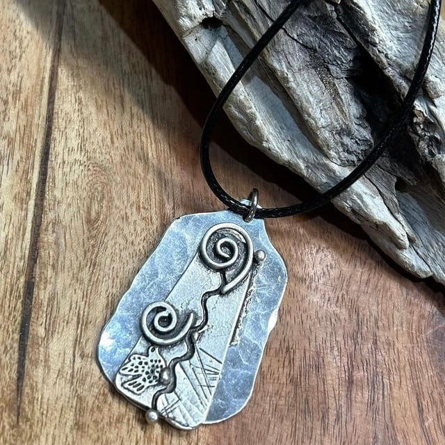 MOLLY MADE- "Bird" Spoon Pendant Necklace