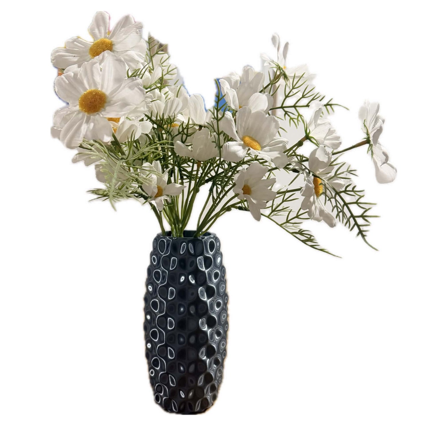 DWAYNSKI.3D - "Dimpla" Vase - Titan Grey
