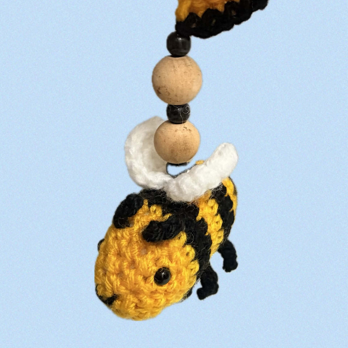 BEAKNITS- CROCHETED WHIRLY TWIRLER - Bees