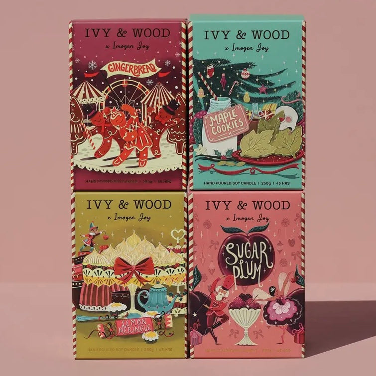 IVY & WOOD - "Gingerbread"-Limited Edition Christmas Candle