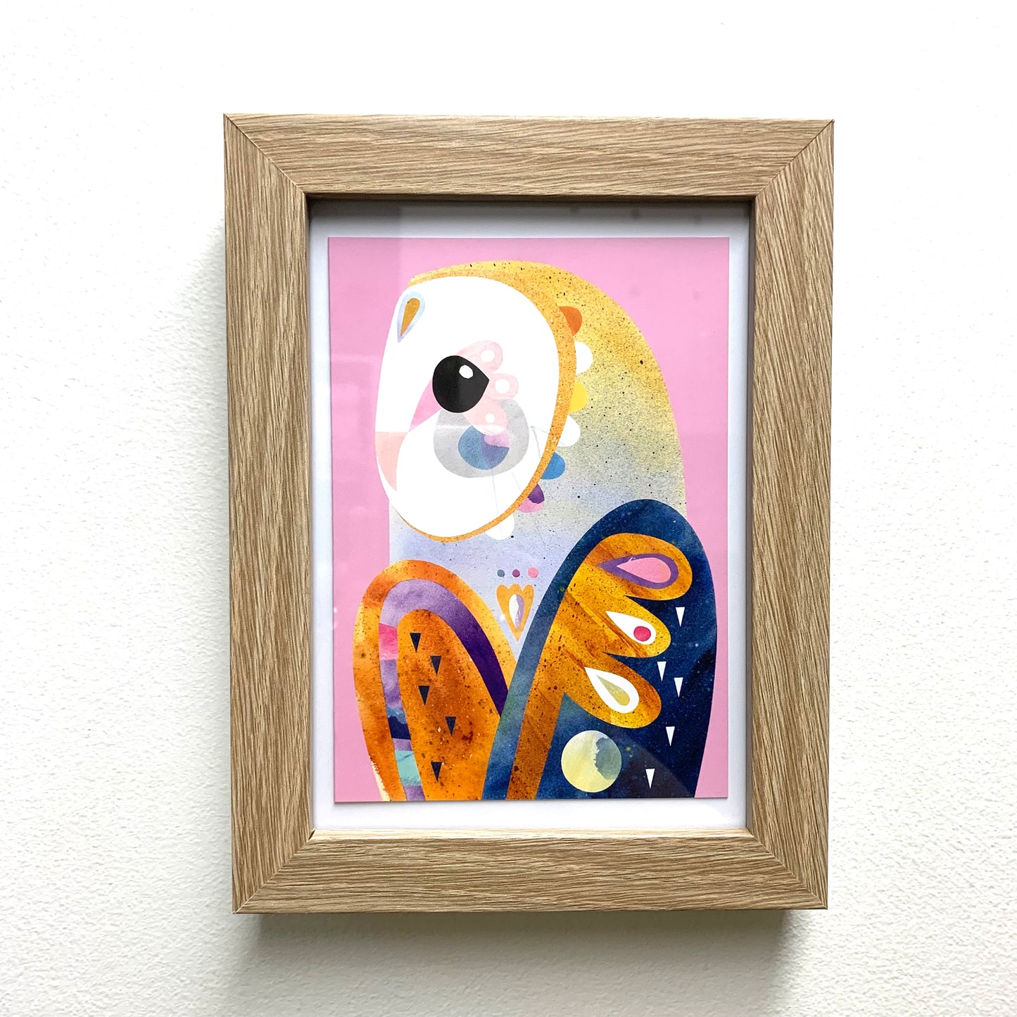 PETE CROMER - Framed "Owl" Pete Cromer Print