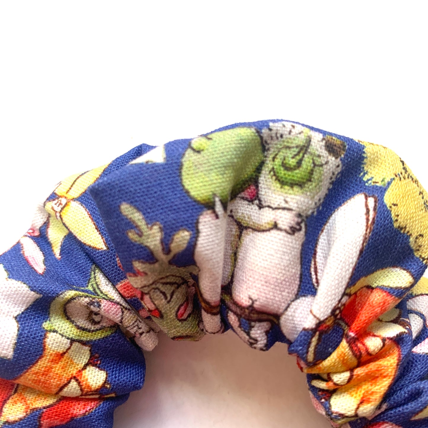 MUMMA WHOOPEE - "May Gibbs in Blue" REGULAR SCRUNCHIES