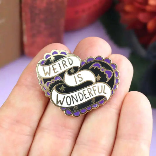 JUBLY-UMPH - "Weird is Wonderful"- Lapel Pin