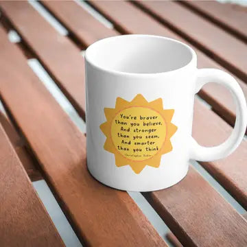 SWALLOW WIND ART - BRAVE, STRONG, SMART - VINYL STICKER