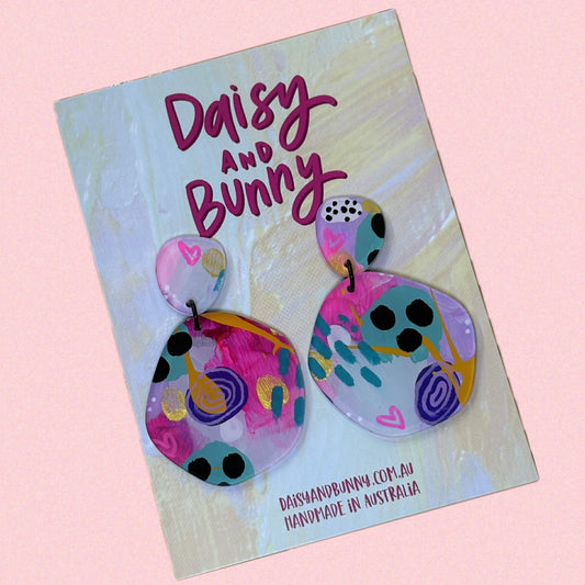 DAISY AND BUNNY - OLIVIA DANGLES - COLOUR BOMB 2