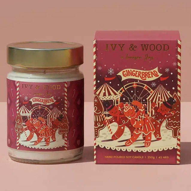 IVY & WOOD - "Gingerbread"-Limited Edition Christmas Candle