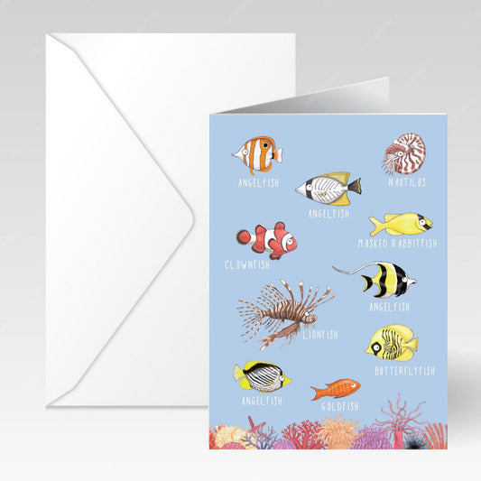 NUOVO - TANIA McCARTNEY "REEF" GREETING CARD