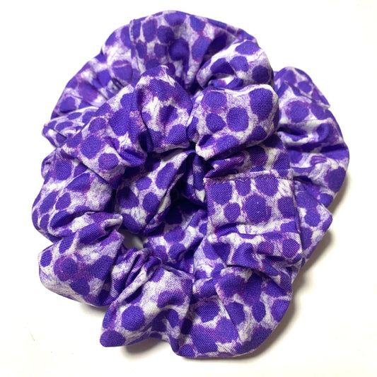 MUMMA WHOOPEE - "Purple Paint" Halloween Regular Scrunchies