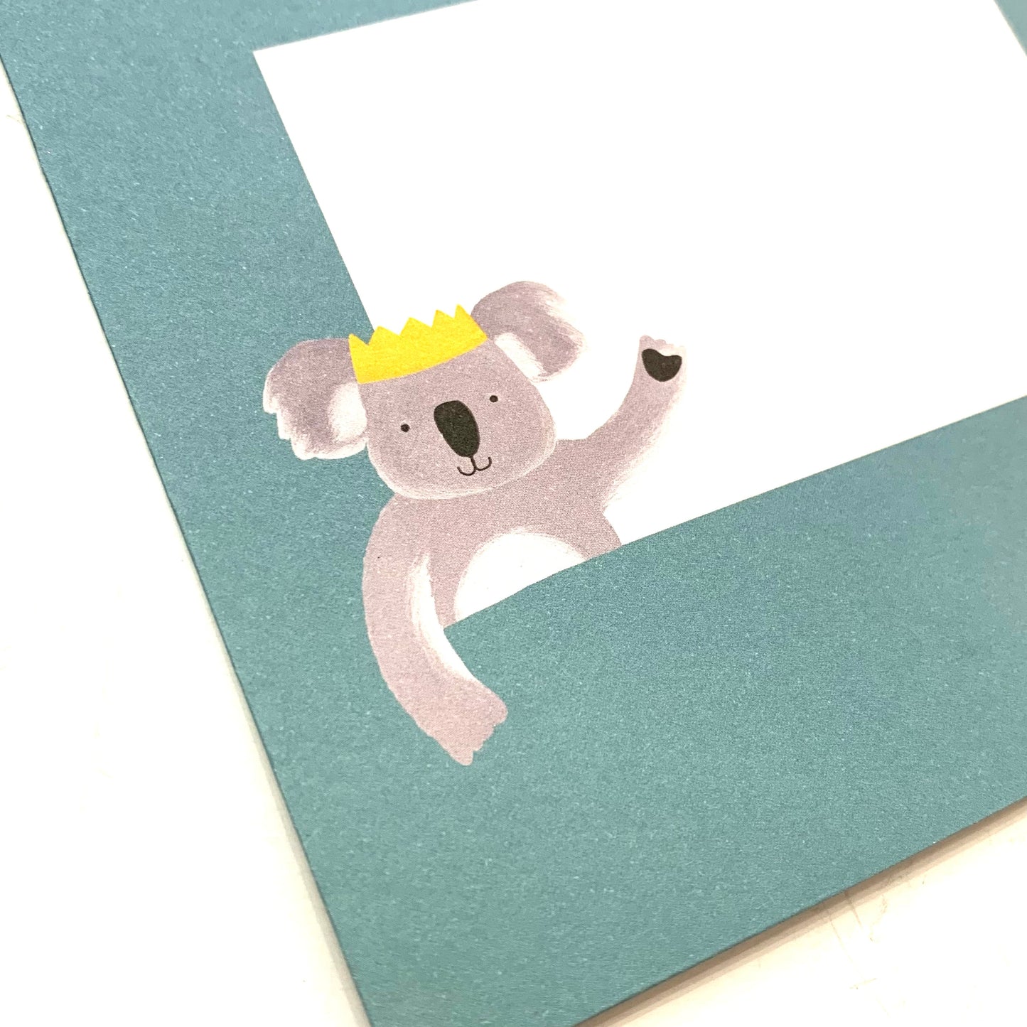 CANDLEBARK CREATIONS - "Feasting Koala" Australiana Christmas- Single Card