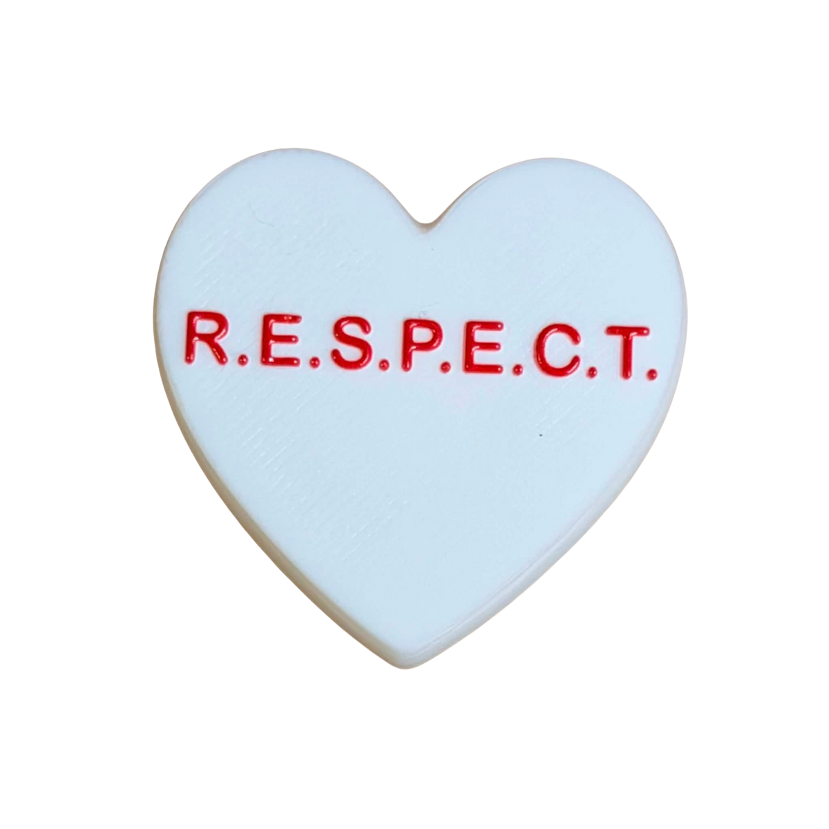 DWAYNSKI.3D - "R.E.S.P.E.C.T." - CONVERSATION HEART MAGNETS