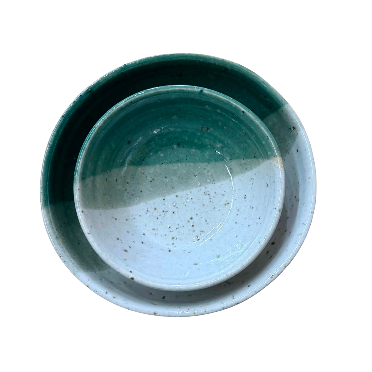 EARTH BY HAND- Hand Painted Tapas Bowl Set of 2.